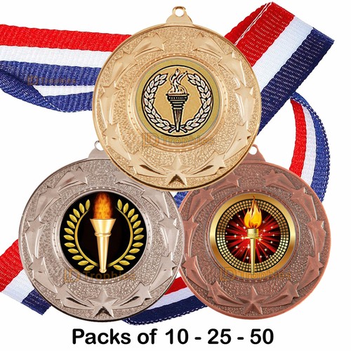 Multisport medals ribbons - medals, &