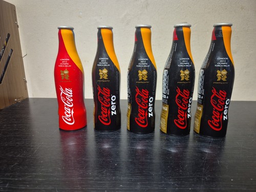 Coca cola metal bottle london - coca,