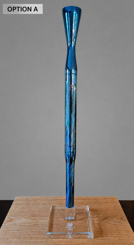 Plexiglass stand and base - and,