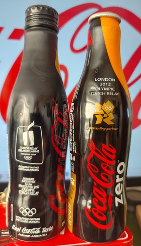 Pair coca cola - pair, olympic